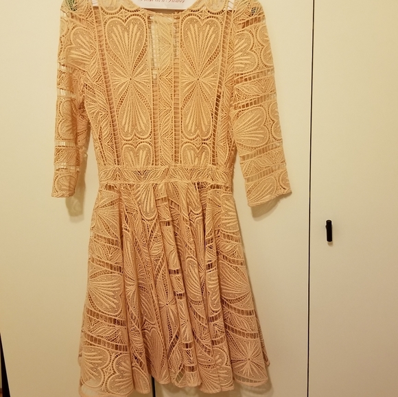 Maje Lace Dress - Picture 4 of 5